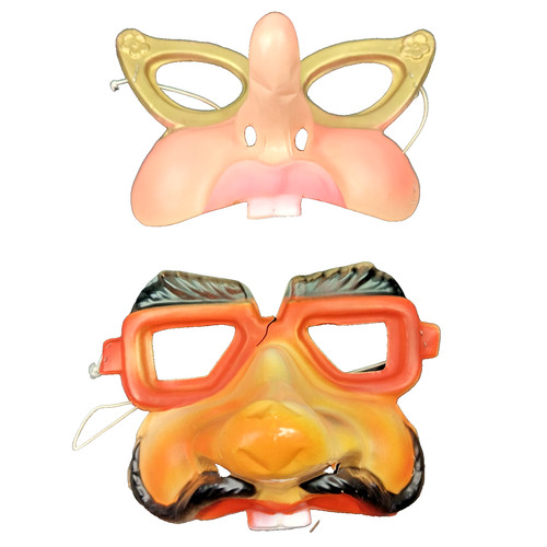 Vintage big nose eye glasses - eye,