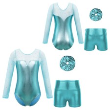 UK Kids Girls 3PCS Dance