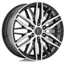 Alloy Wheels 19" Axe EX30T 6 Black Pol For Ford Transit Custom [Mk2] 23-24