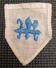 Very Old Vintage Boy Scouts Embroidered Badge Patch. Very Scarce item