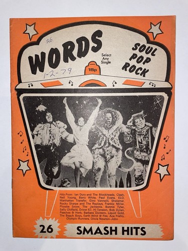 Words song book magazine - words,