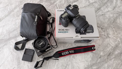 Canon eos 90d - eos, 18-135mm