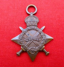 WW1 1914-15 Star - GNR F LIGHT - Royal Garrison Artillery