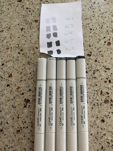 Copic sketch pens - ,