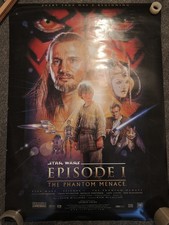 Phantom Menace – Star Wars Ep 1 (1999) Advance UK One Sheet Poster