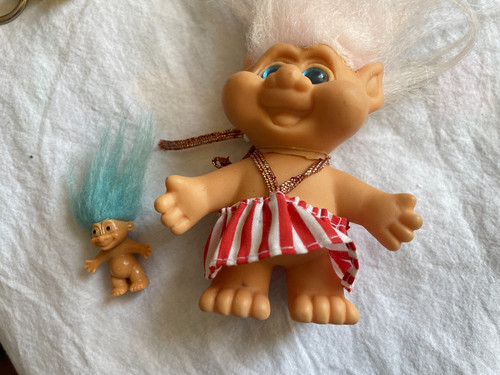 Small vintage trolls - trolls, in