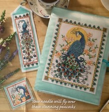 Cross stitch chart peacock - chart,