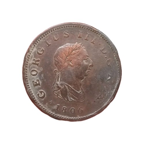 1806 king george iii copper - george,