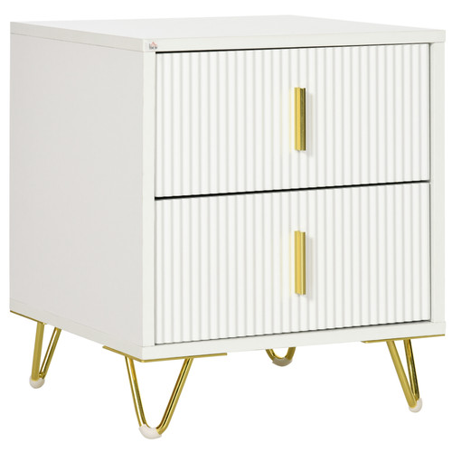 Bedside table fluted - fluted, 2