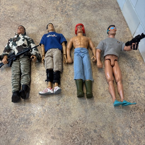 Bundle vintage action men - 4,