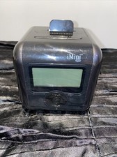 OZAKI iMini Cute iP831 - Old iPod iPhone  Dock 30 Pin Alarm Clock Radio - Black