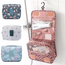 Ladies Wash Bags Toiletry handbag Hanging Travel Case Cosmetic Make Up Pouch Kit