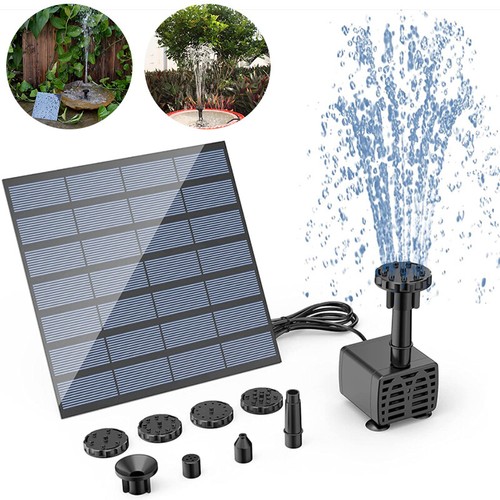 Solar panel powered water - solar,