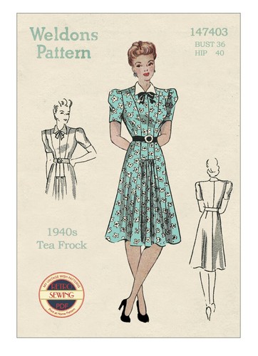 1940s afternoon tea - afternoon, dress