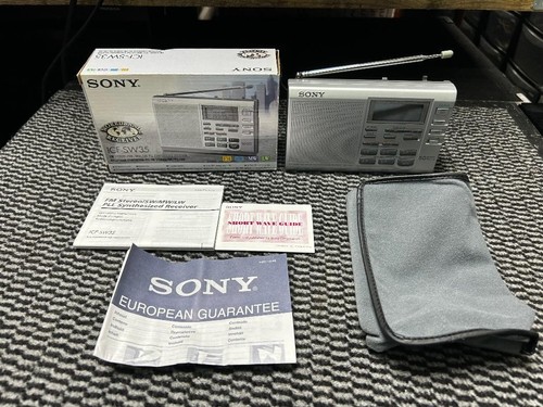 Boxed sony icf - (not, icf-sw35