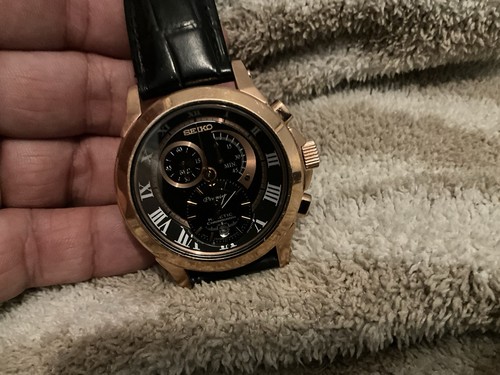 Seiko premier men black - seiko,