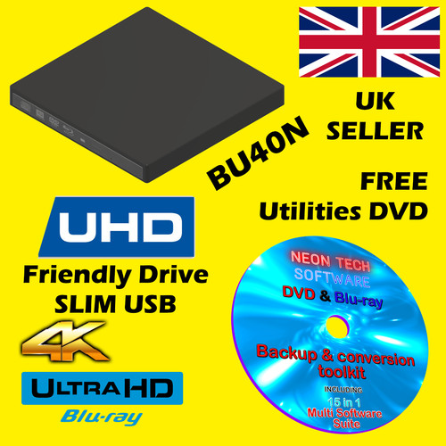 Uhd friendly bu40n black - uhd,