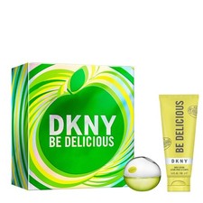 DKNY BE DELICIOUS Gift Set 30ml Eau De Parfum EDP  & 100ml Body Lotion