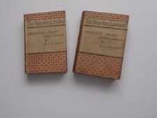 W S Gilbert Original Plays Volumes 1 & 2 Mayfair Library 1886 1st Editions