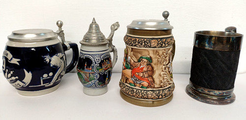 Job lot german steins - lot,