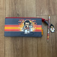 Vintage WEENICONS Elvis 3 compartment Pencil Case, charm, ex con & Pencil, used