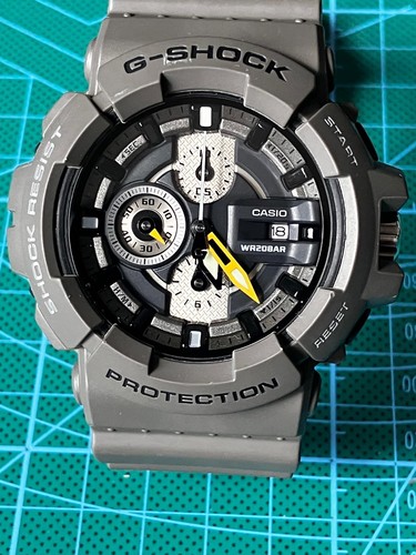 Casio shock gac 100 - gac-100, grey