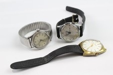 Assorted Vintage Mechanical Watches Enicar Bulova SPARES/REPAIRS x 3