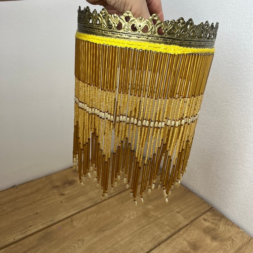 Vintage beaded fringe - vintage,