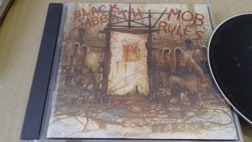 Black sabbath mob rules - black, 'mob