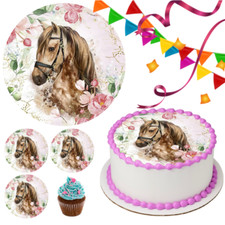 Horse Pony Cake Topper Party