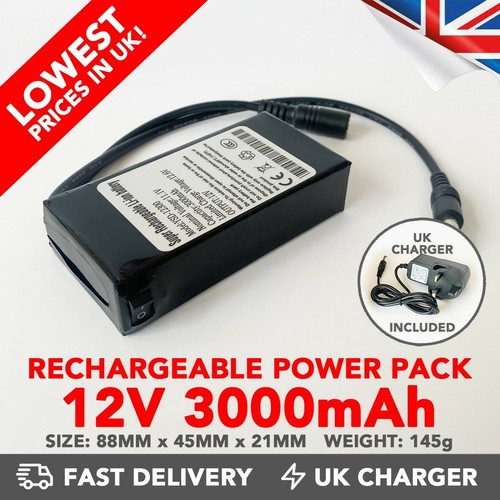 12v power bank 3000mah - 12v,