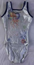 ADULT Alpha Factor Professional gymnastics comp leotard GB32 AXS shiny glossy
