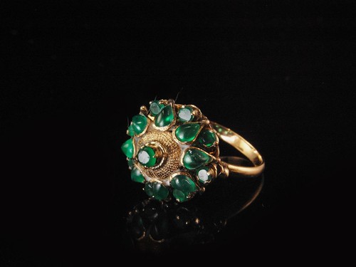 Antique georgian deep green - antique,