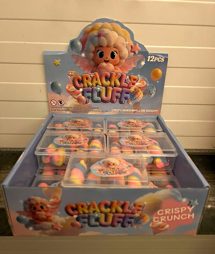 Crackle fluff crispy crunch - crispy,