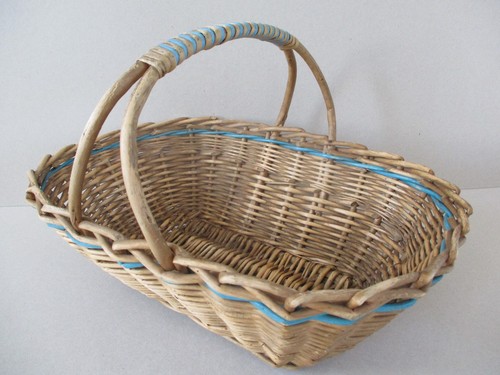 Vintage wicker shopping - vintage, /