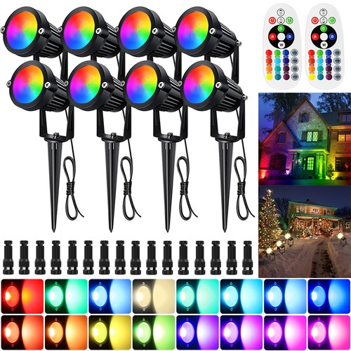 Rgb led lawn lamps - led, spot