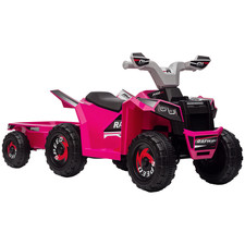 HOMCOM Electric Quad Bike, 6V