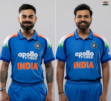 India Cricket Jersey 2025 ODI Indian Shirt For Men Virat Kohli 18