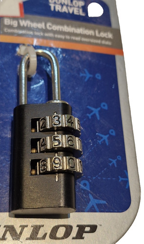 Dunlop travel padlock big - travel,