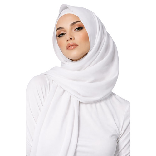 Malaysian chiffon hijab - chiffon, plain