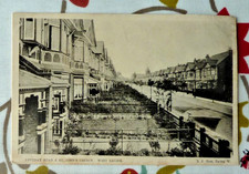 Postcard Loveday Road  St Johns Church West Ealing S J Muir series Hanwell Acton