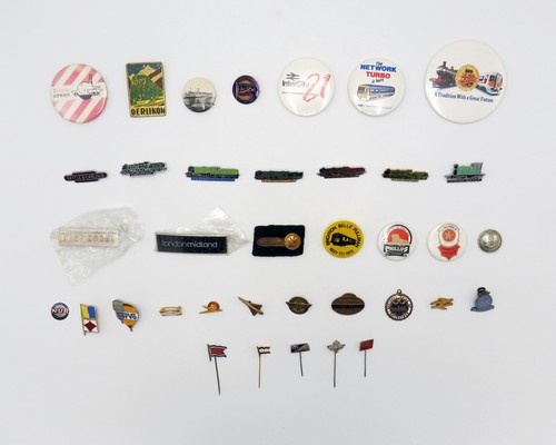 Vintage transport badges - transport,