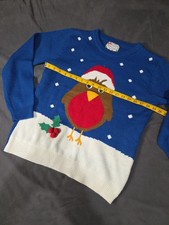 Ladies Robin Christmas Jumper
