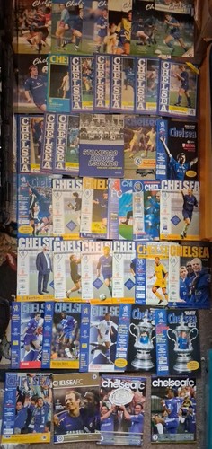 Chelsea programmes cup and - chelsea,