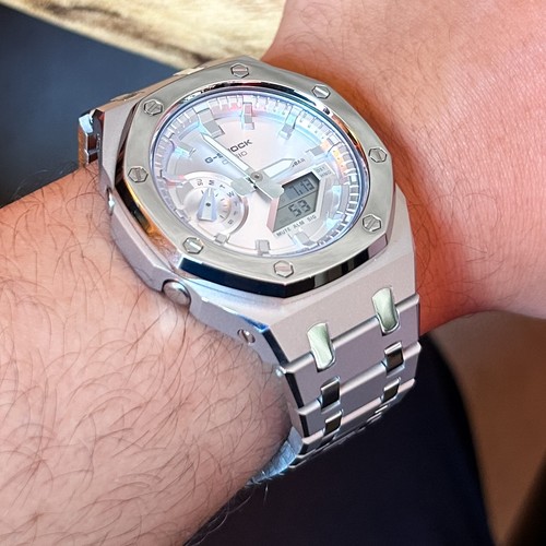 New custom gshock ga2100 - new,