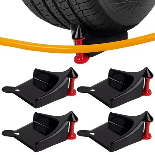 Car wheel hose guides portable - car,