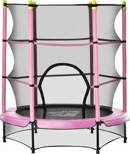 Homcom 6ft kids trampoline - kids,