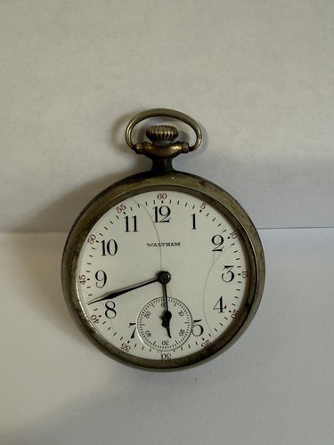 Antique waltham pocket watch - pocket,