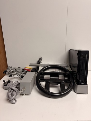 Nintendo wii black games - black,