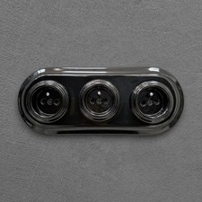 Triple Black Porcelain French